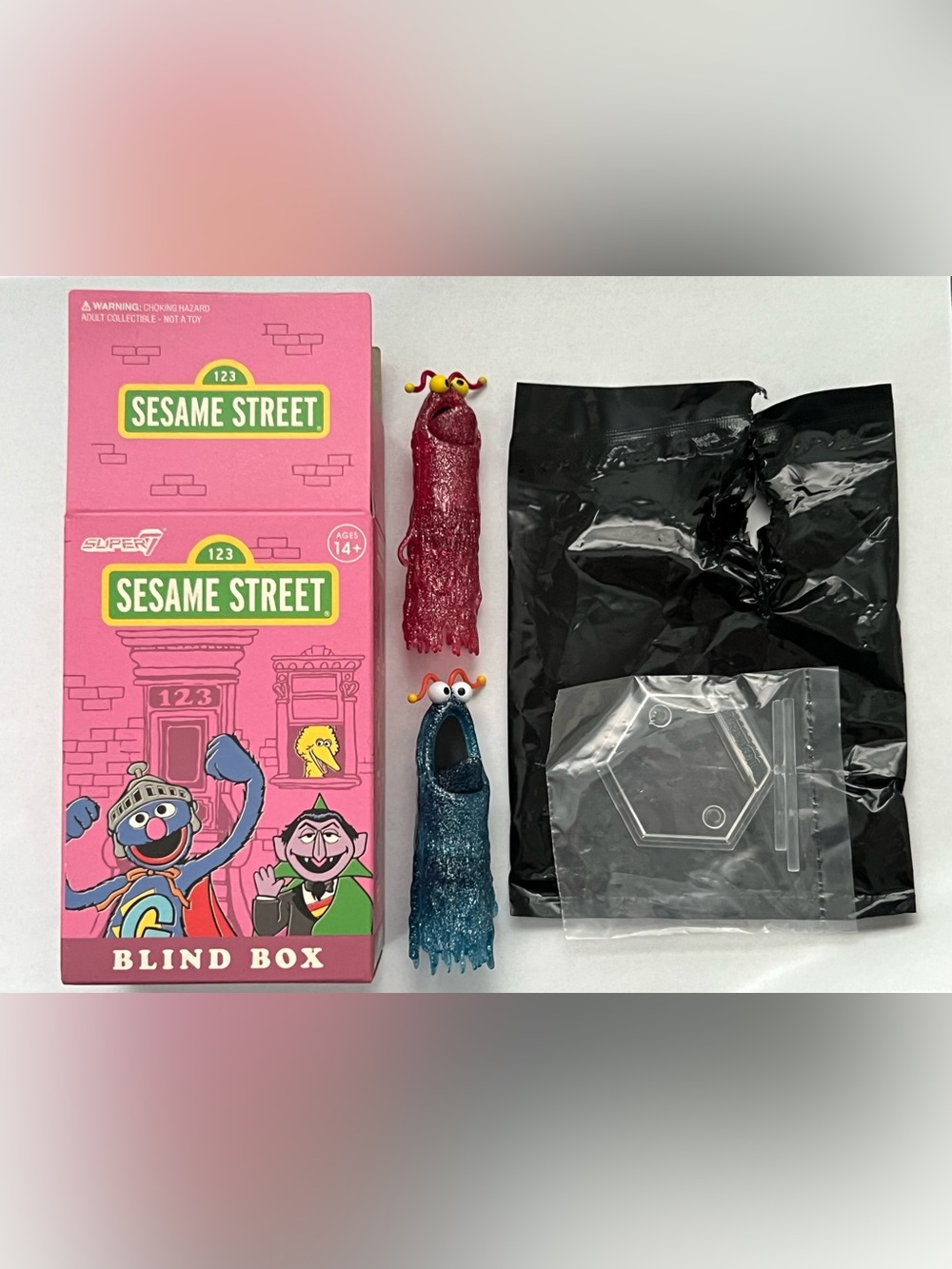 Super7 Sesame Street ReAction Blind Box Figure Yip Yip Martians Chase Mystery